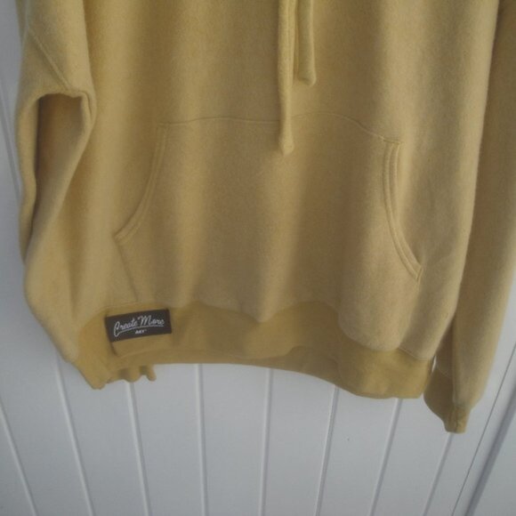 Bella & Canvas Old Gold Super Soft Hoodie with Kangaroo Pocket Size Large - Picture 2 of 4